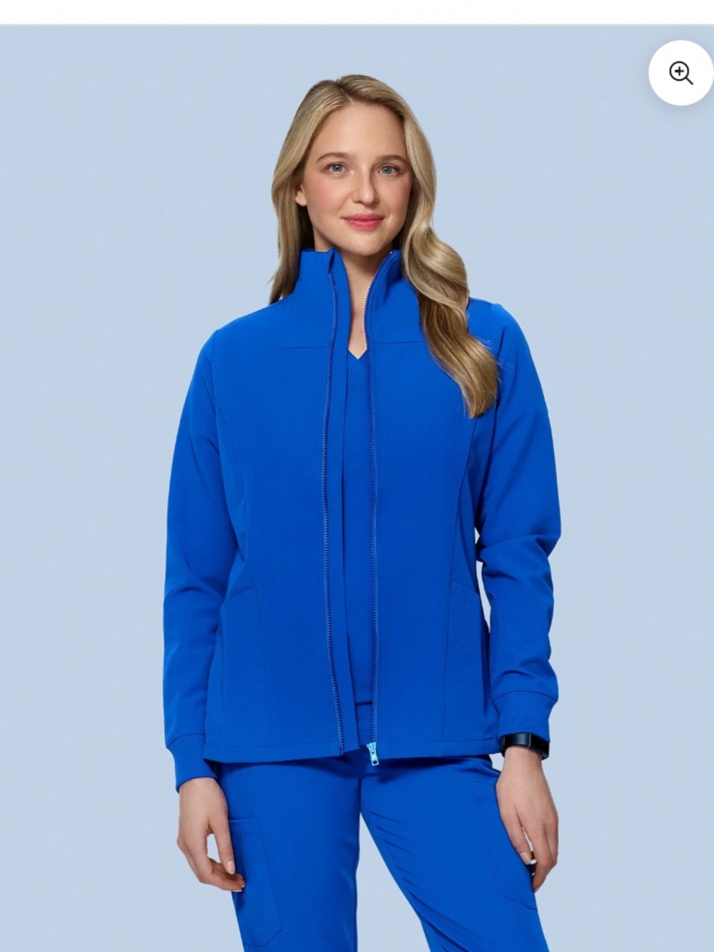 Mandala Modern Scrub Jacket